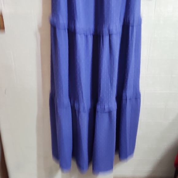 Chic Long Sleeve Blue Dress - Picture 5 of 8